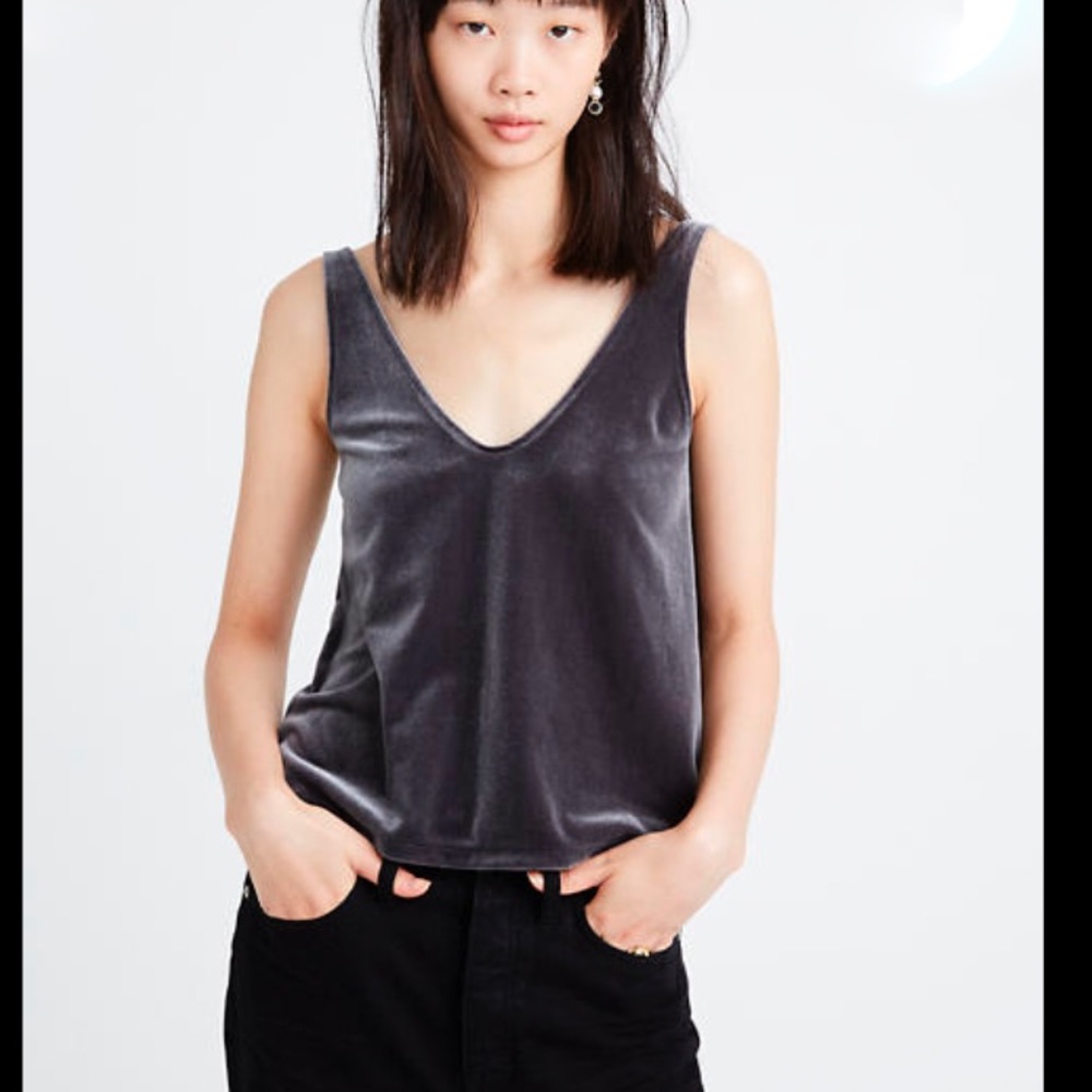 Ultra Teeze Crushed Velvet Tank Top